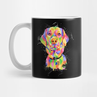 Colorful dog Mug